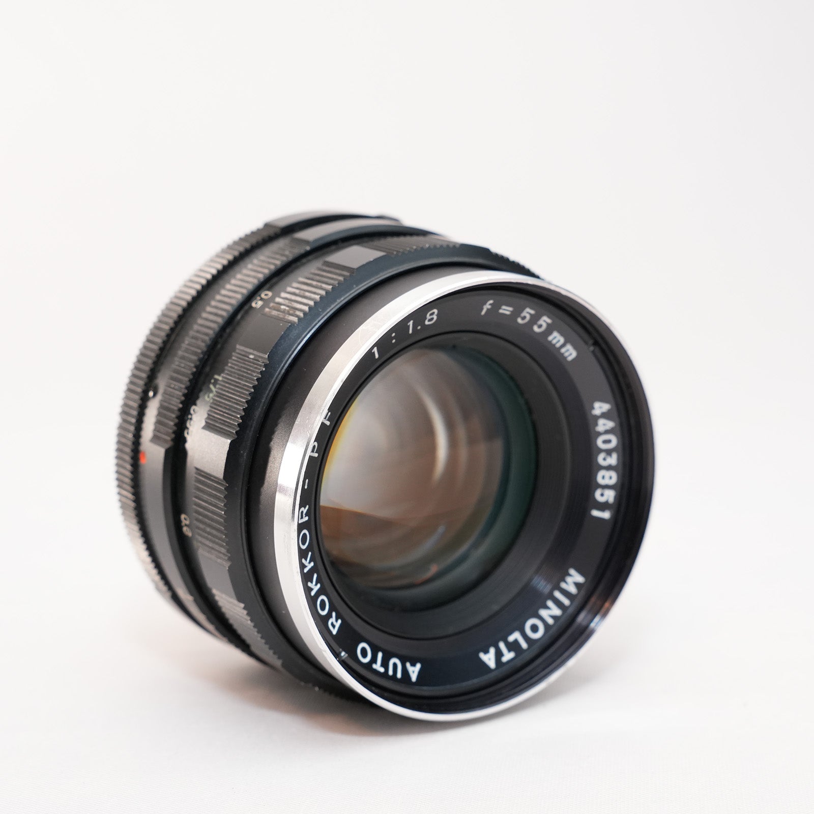Bargain ] MINOLTA AUTO ROKKOR-PF 55mm F1.8 – Snow Optics Japan