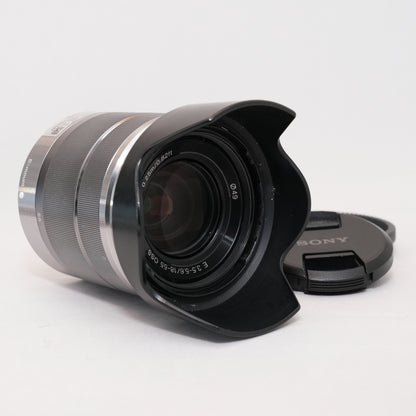 [ Excellent +5 ] SONY E 18-55mm F3.5-5.6 OSS SEL1855
