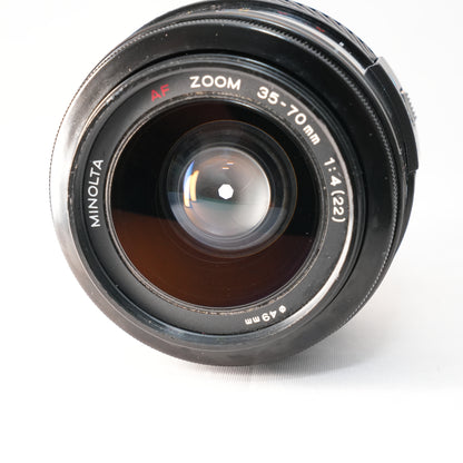 [ Excellent +5 ] MINOLTA AF ZOOM 35-70mm 1:4(22)