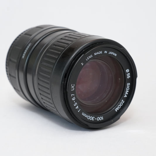 [ Fair ] SIGMA ZOOM 100-300mm F4.5-6.7 UC K mount