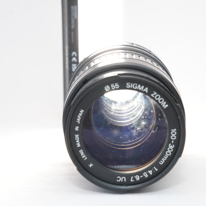 [ Fair ] SIGMA ZOOM 100-300mm F4.5-6.7 UC K mount