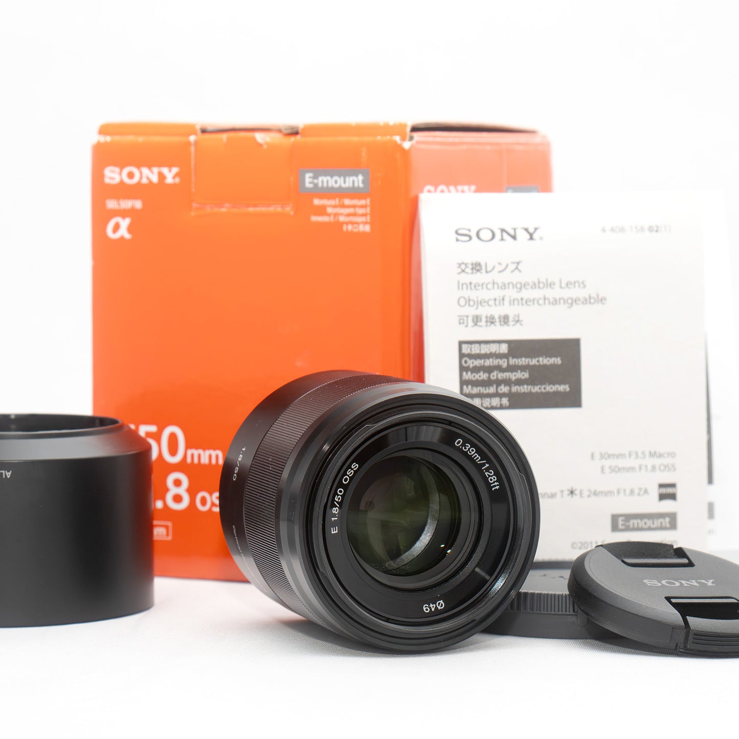 [ Mint ] SONY E 50mm F1.8 OSS SEL50F18