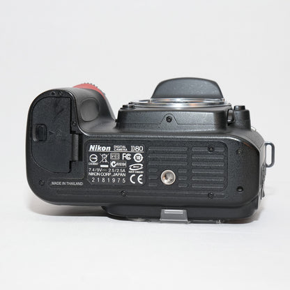[ Excellent ] Nikon D80 only 2,263 shutter