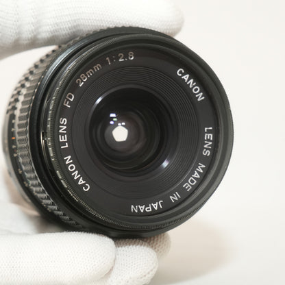 [ Excellent +5 ] Canon New FD 28mm F2.8