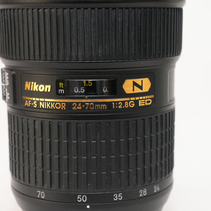 [ Near Mint ] Nikon AF-S Nikkor 24-70mm F2.8G ED N
