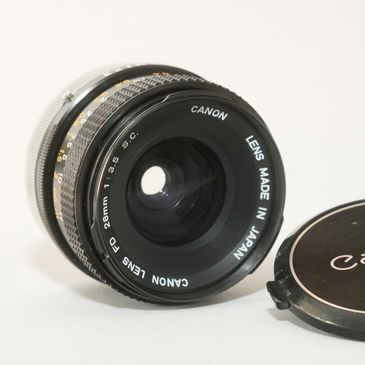 [ Bargain ] Canon FD 28mm F3.5 S.C.