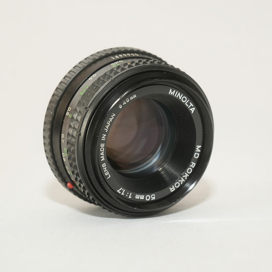 [ Excellent ] MINOLTA  MD ROKKOR 50mm F1.7