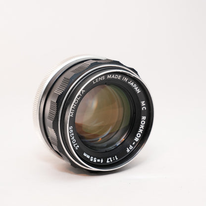 [ Bargain ] MINOLTA  MC ROKKOR-PF 50mm F1.7