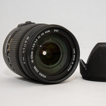 [ Excellent ] SIGMA DC EF-S 18-125mm F3.8-5.6 HSM