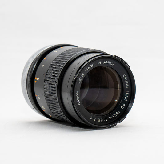[ Excellent +5 ] Canon FD 135mm F3.5 S.C.