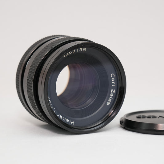 [ Excellent +5 ] CONTAX Carl Zeiss Planar T* 50mm F1.7 AEJ