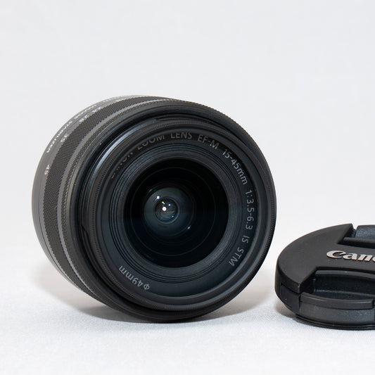 [ Near Mint ] Canon EF-M 15-45mm F3.5-6.3 IS STM
