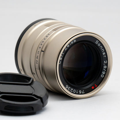 [ Near Mint ] CONTAX Carl Zeiss Sonnar T* 90mm F2.8