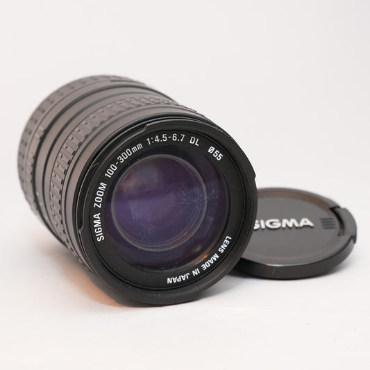 [ Bargain ] SIGMA 100-300mm F4.5-6.7 DL F mount