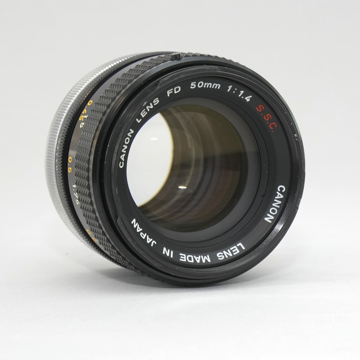 [ Excellent +5 ] Canon FD 50mm F1.4 S.S.C.