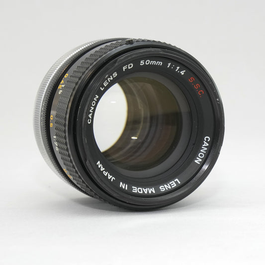 [ Excellent +5 ] Canon FD 50mm F1.4 S.S.C.