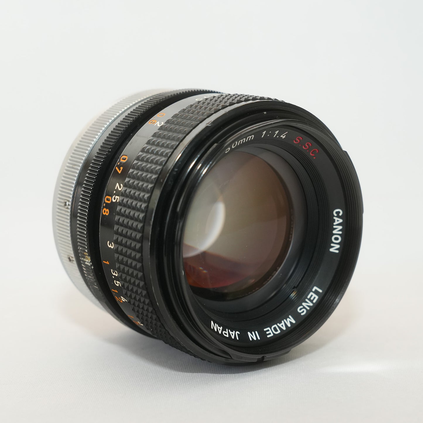 [ Good ] Canon FD 50mm F1.4 S.S.C.