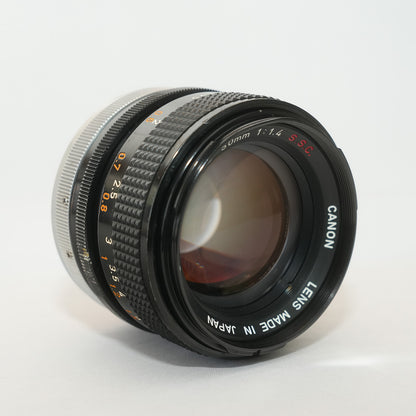 [ Good ] Canon FD 50mm F1.4 S.S.C.