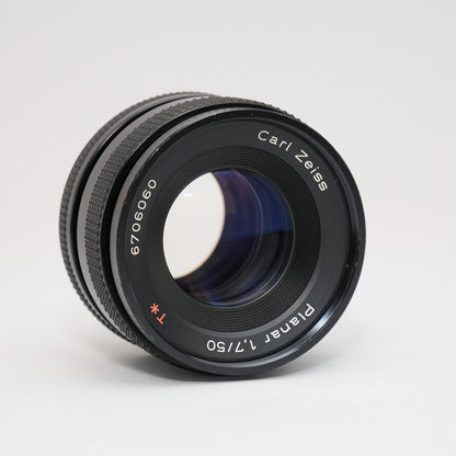 [ AS-IS ] CONTAX Carl Zeiss Planar T* 50mm F1.7 AEJ