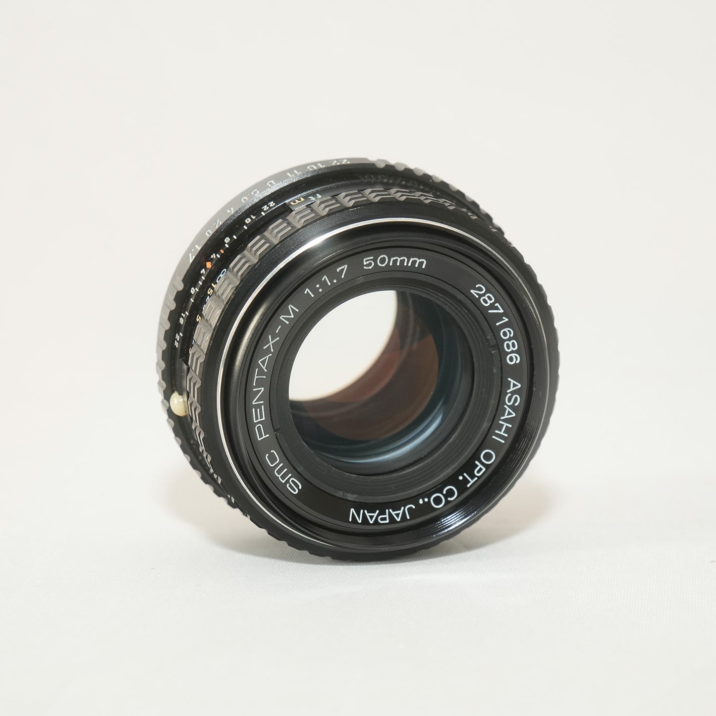 [ Near Mint ] PENTAX SMC PENTAX-M 50mm F1.7 K mount