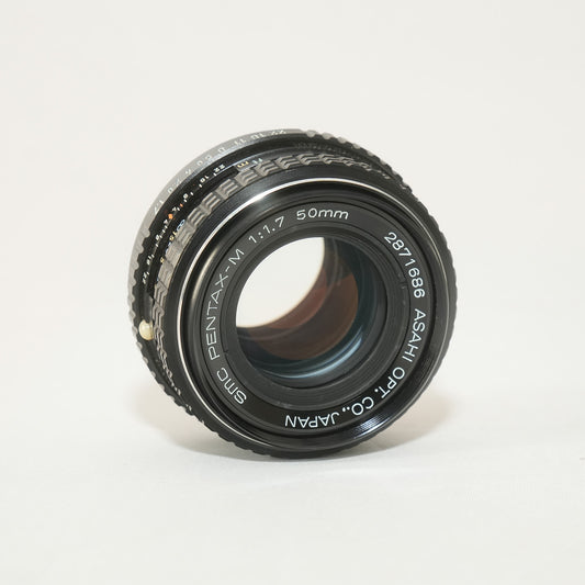 [ Near Mint ] PENTAX SMC PENTAX-M 50mm F1.7 K mount