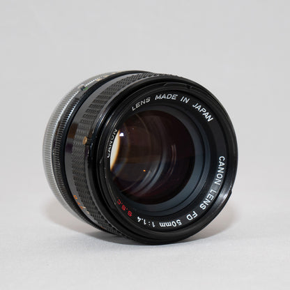 [ Good ] Canon FD 50mm F1.4 S.S.C.