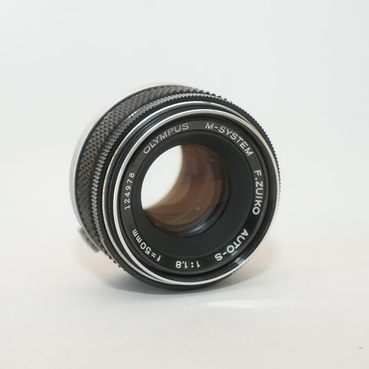 [ AS-IS ] OLYMPUS OM-System Zuiko MC Auto-S 50mm F1.8