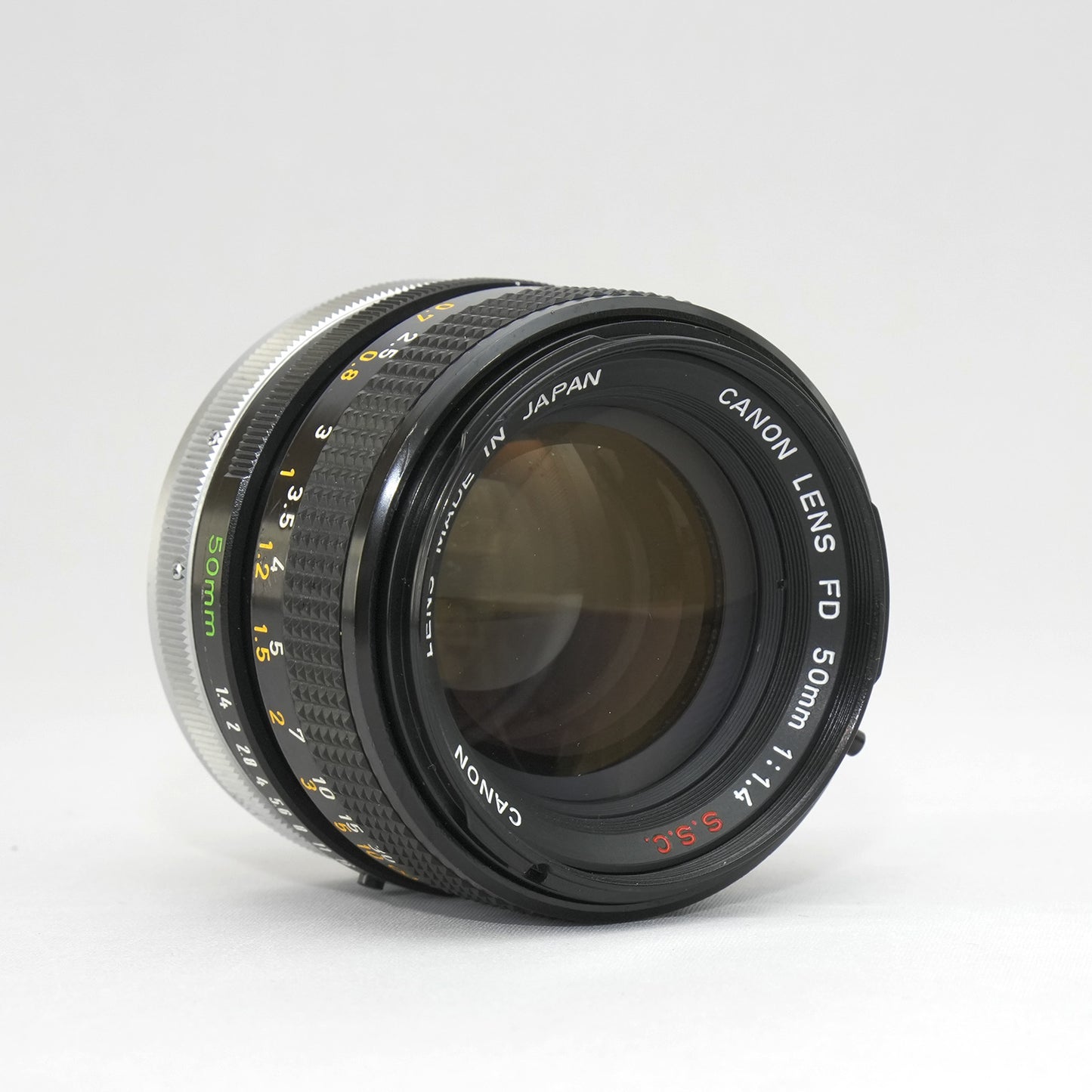 [ Good ] Canon FD 50mm F1.4 S.S.C.