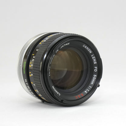 [ Good ] Canon FD 50mm F1.4 S.S.C.