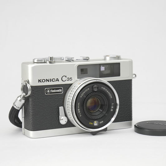 [ Excellent +5 ] KONICA C35 Flashmatic Fim Camera