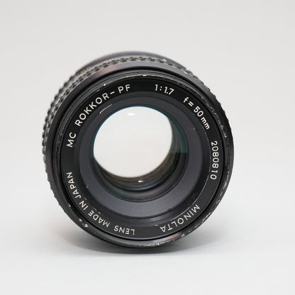 [ Bargain ] MINOLTA  MC ROKKOR-PF 55mm F1.7
