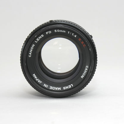 [ Excellent +5 ] Canon FD 50mm F1.4 S.S.C.