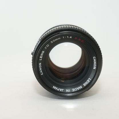 [ Excellent ] Canon FD 50mm F1.4 S.S.C.