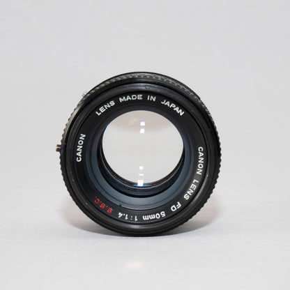 [ Good ] Canon FD 50mm F1.4 S.S.C.