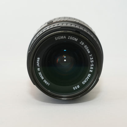 [ Excellent +5 ] SIGMA 28-80mm D F3.5-5.6 II MACRO F mount