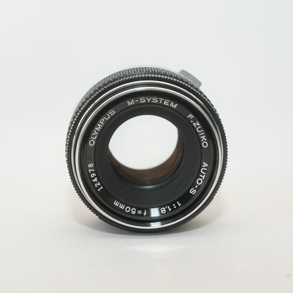 [ AS-IS ] OLYMPUS OM-System Zuiko MC Auto-S 50mm F1.8