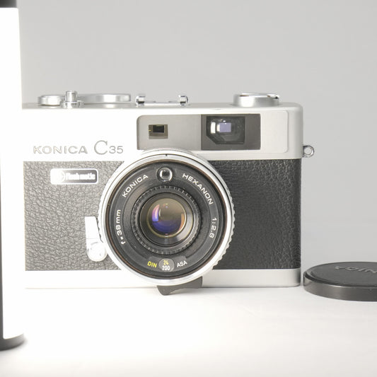 [ Excellent +5 ] KONICA C35 Flashmatic Fim Camera