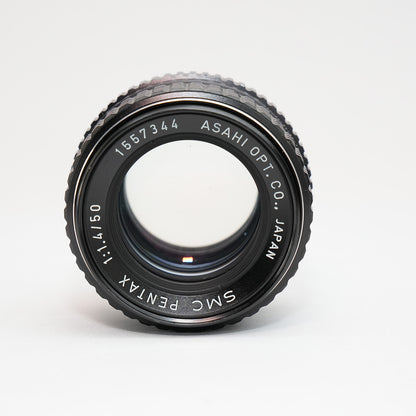 [ Excellent +5 ] PENTAX SMC PENTAX 50mm F1.4 K mount