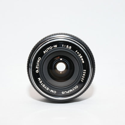 [ Near Mint ] OLYMPUS G.ZUIKO Auto-W 28mm F3.5
