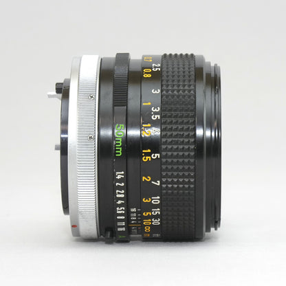 [ Good ] Canon FD 50mm F1.4 S.S.C.