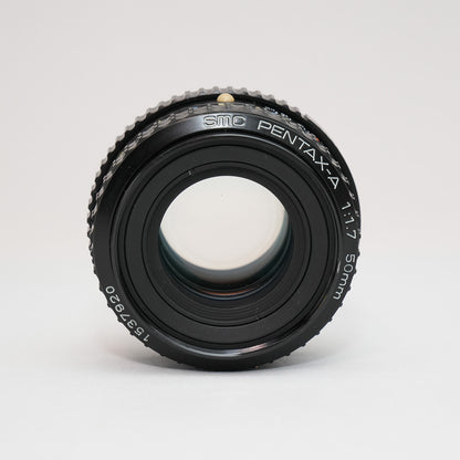 [ Excellent +5 ] PENTAX SMC PENTAX-A 50mm F1.7 K mount
