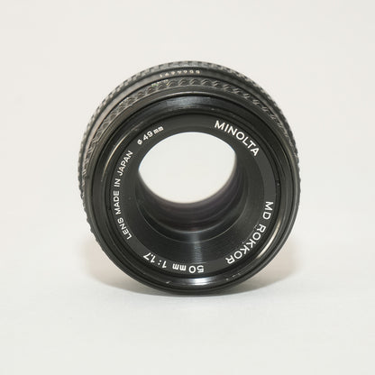 [ Excellent ] MINOLTA  MD ROKKOR 50mm F1.7