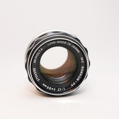[ Bargain ] MINOLTA  MC ROKKOR-PF 50mm F1.7
