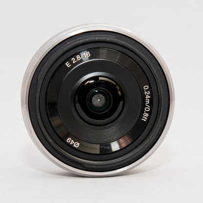 [ Excellent ] SONY E 16mm F2.8 SEL16F28