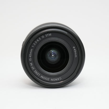 [ Near Mint ] Canon EF-M 15-45mm F3.5-6.3 IS STM