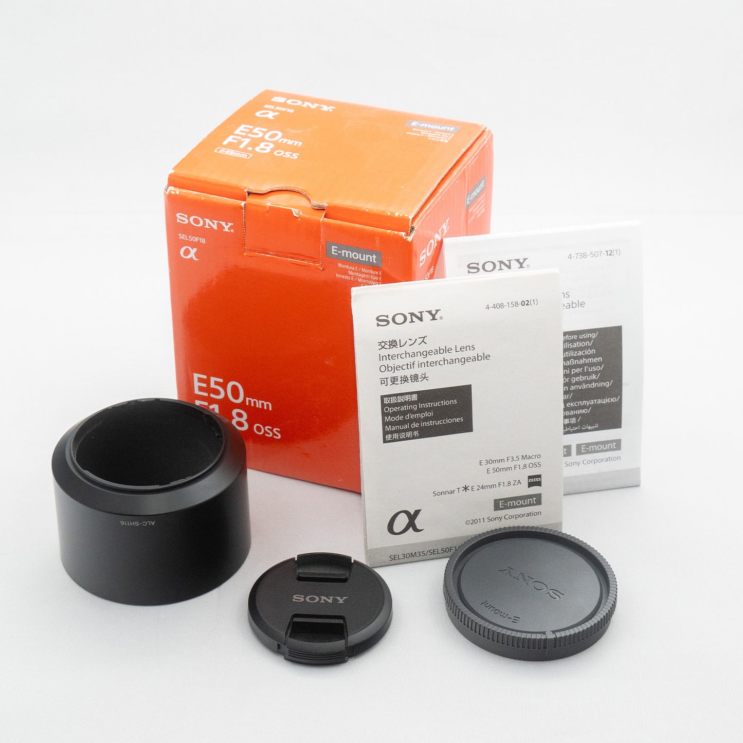 [ Mint ] SONY E 50mm F1.8 OSS SEL50F18