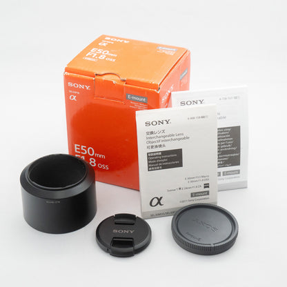 [ Mint ] SONY E 50mm F1.8 OSS SEL50F18