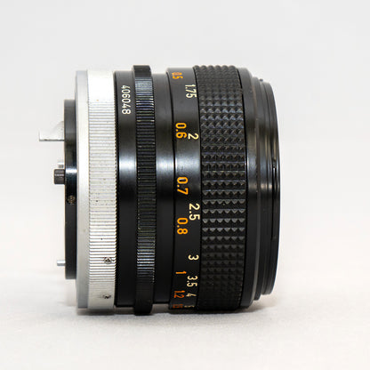 [ Excellent +5 ] Canon FD 50mm F1.4 S.S.C.