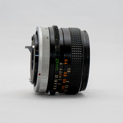 [ Bargain ] Canon FD 28mm F3.5 S.C.