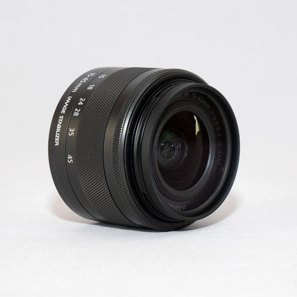 [ Near Mint ] Canon EF-M 15-45mm F3.5-6.3 IS STM
